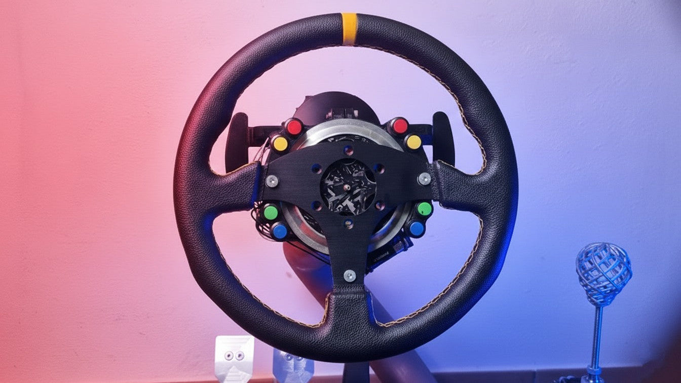 Ultimate Sim racing steering wheel digital 3D models