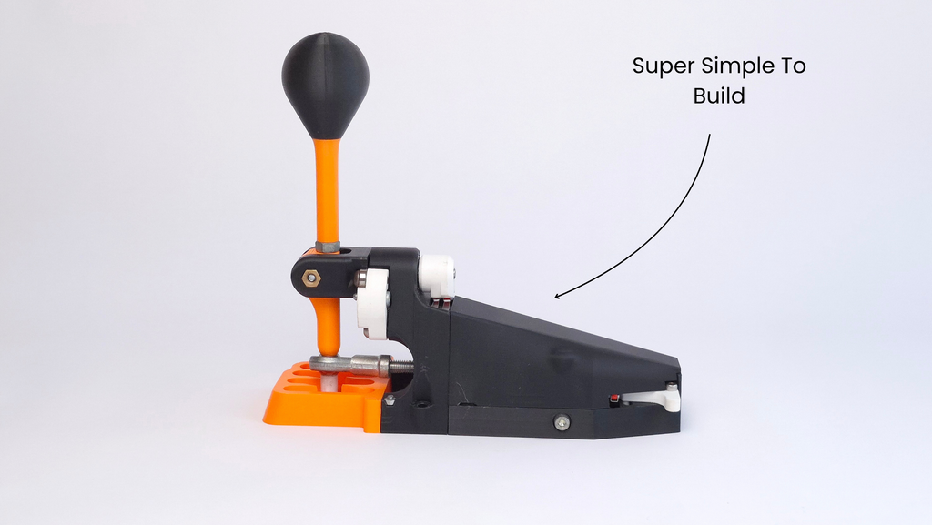 DIY Sim Racing Shifter H-pattern & Sequential - 3D models - upgraded version