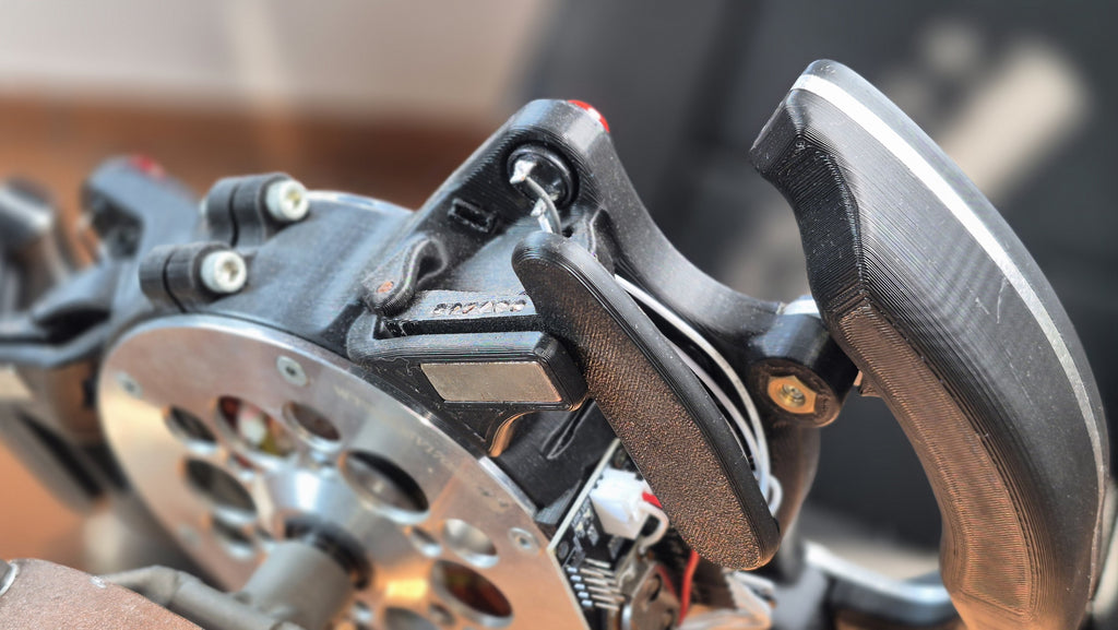 Basic Sim racing steering wheel digital 3D models