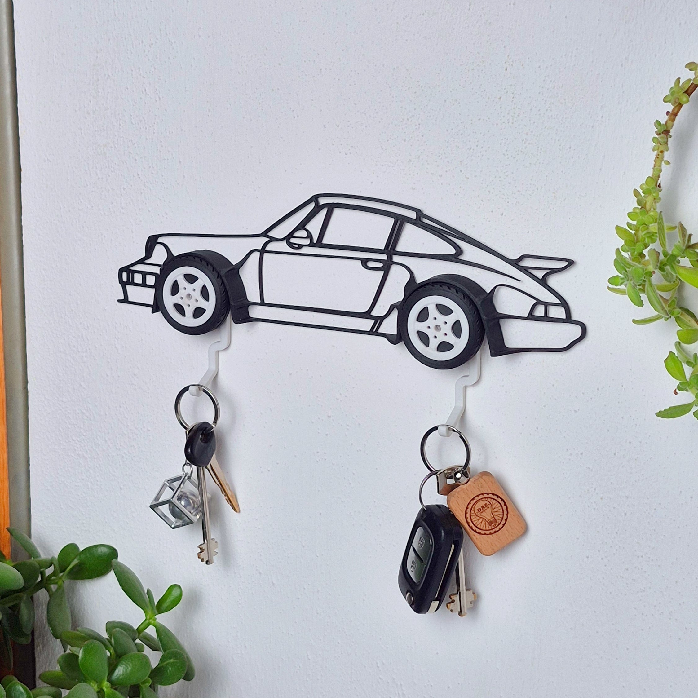 3D printed motorsport key holder