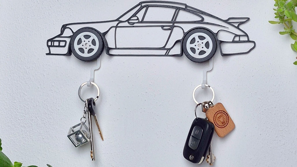 Classic sports car Key Holder digital 3D models
