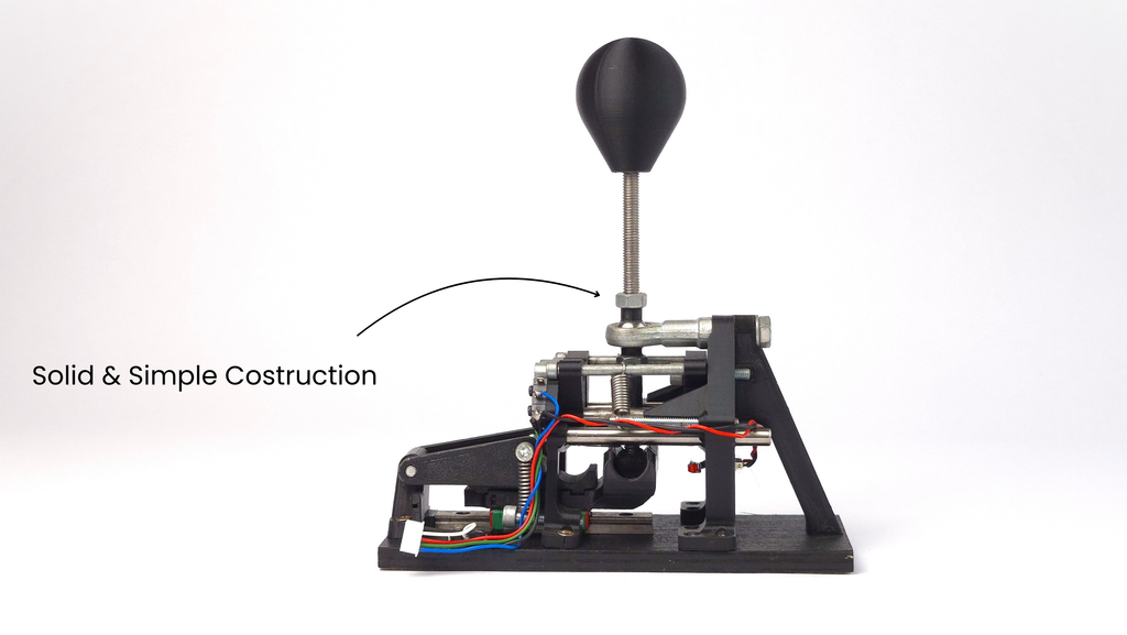 Sim Racing Shifter H Pattern DIY 3D printed Sim Racing Shifter, H-pattern & sequential – DAZ projects
