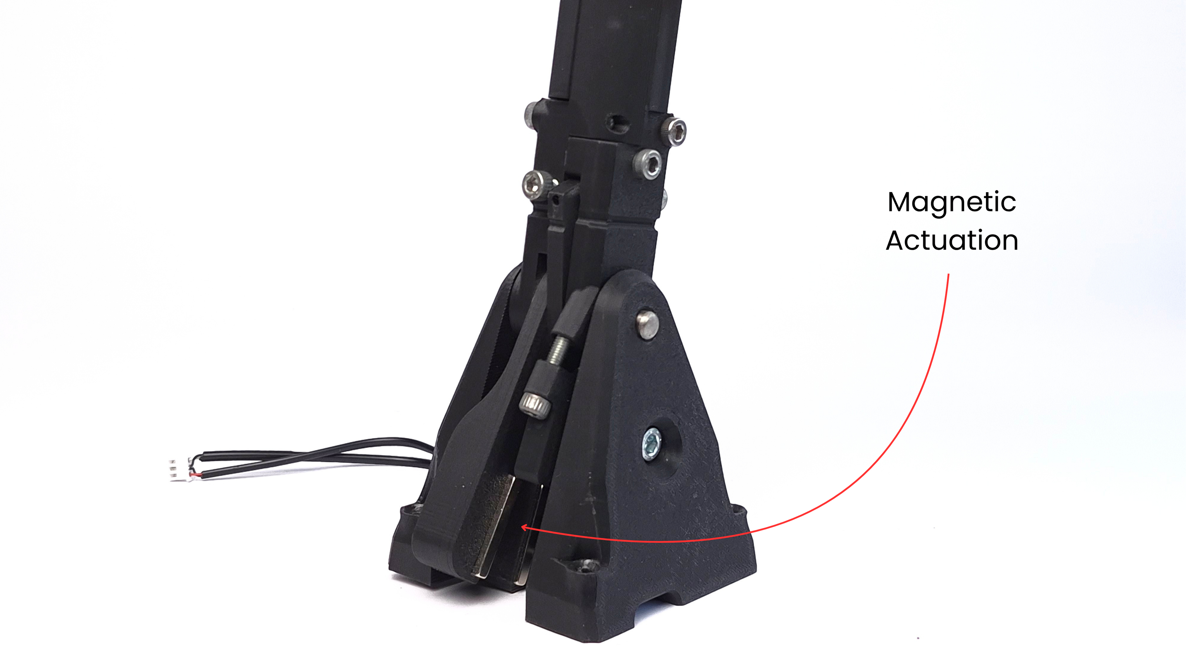 magnetic actuation of diy sequential shifter for simracing
