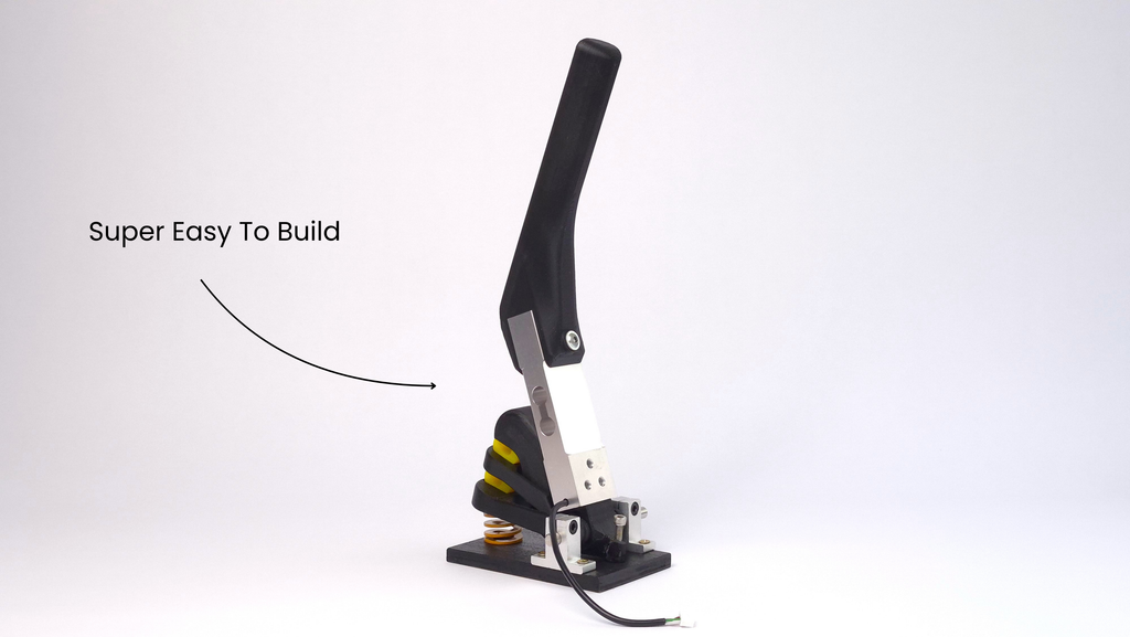 DIY 3D printed simple load cell handbrake for sim racing