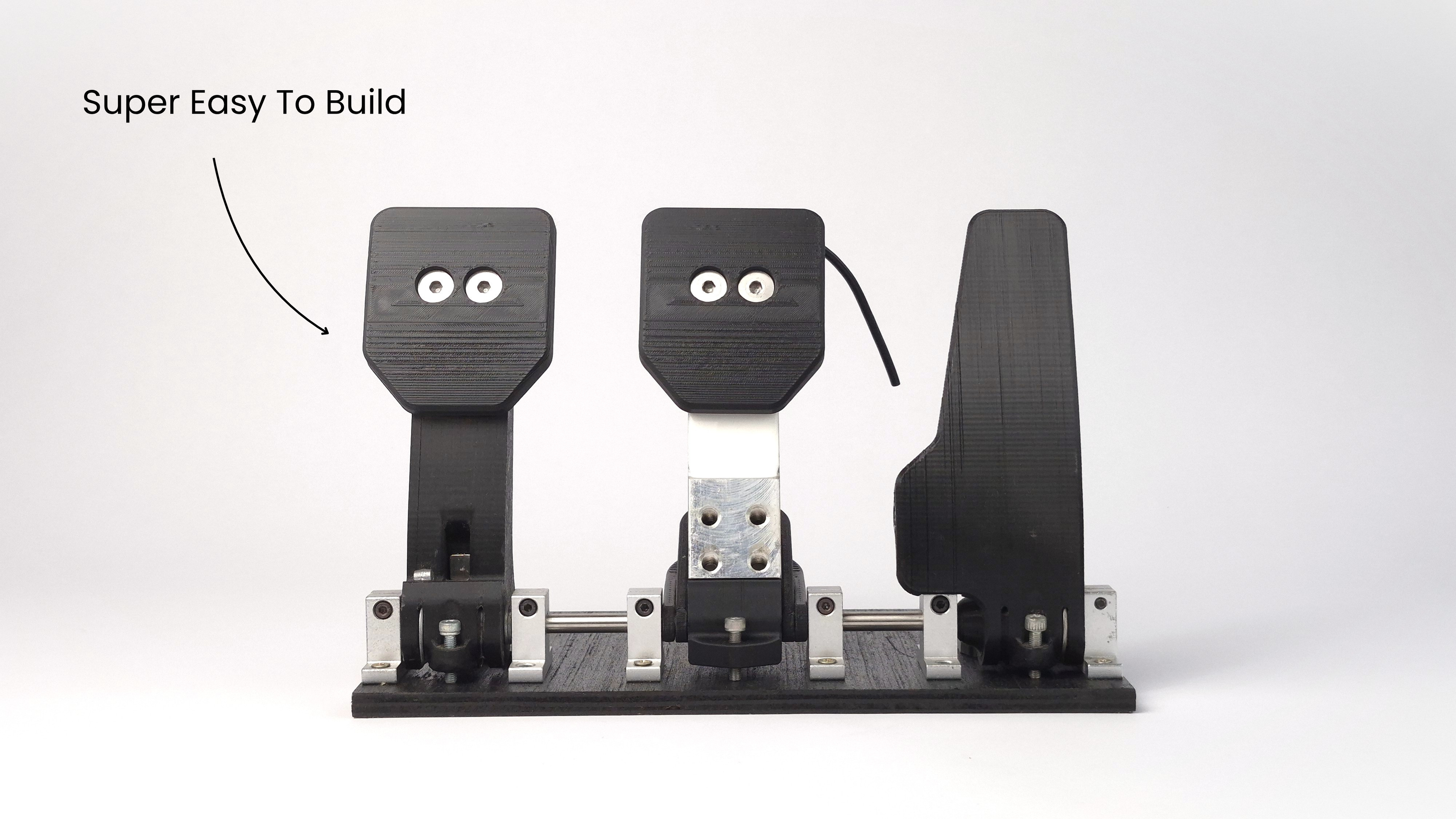 diy racing pedals DIY 3D printed Loadcell Sim Racing Pedals