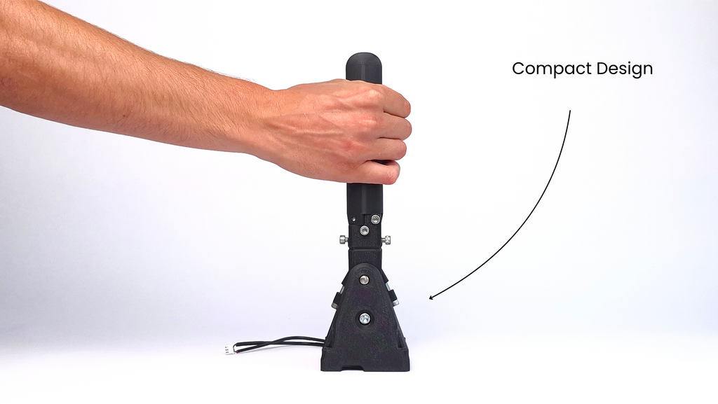 sequential shifter for sim racing with compact design