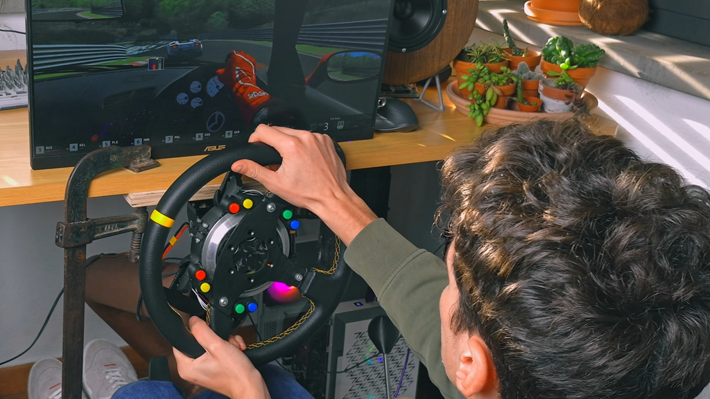 Ultimate Sim racing steering wheel digital 3D models